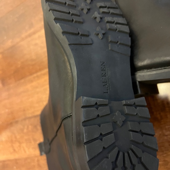 Ralph Lauren leather boots NWOT - Picture 3 of 5